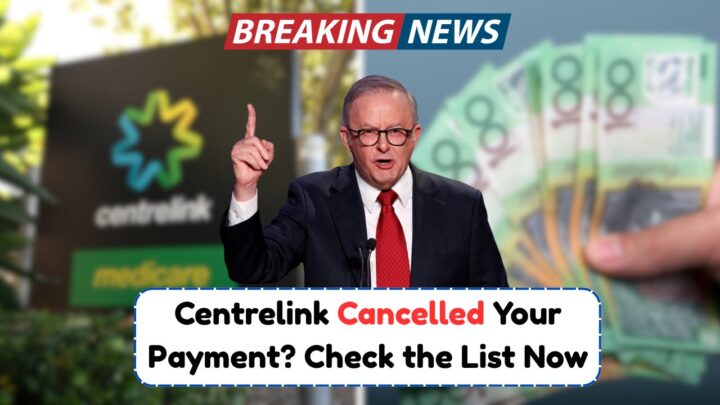 Centrelink Payment Cancelled
